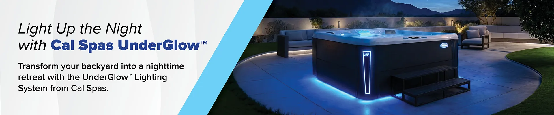 Calspas hot tub being used in a family setting - Rosemead